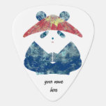 Panda Meditate cool  Groverallman Guitar Pick<br><div class="desc">Panda Meditate cool  Groverallman Guitar Pick, original design.</div>