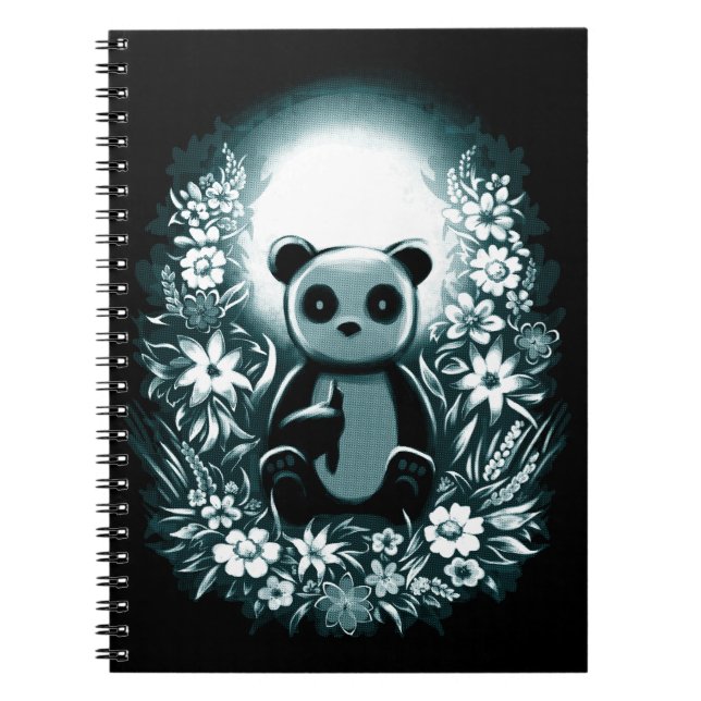 Panda Moon Notebook (Front)