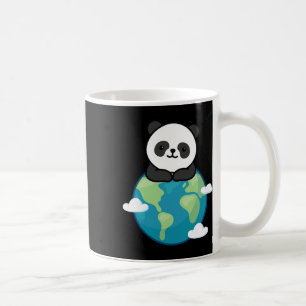 Panda Mother Earth Day Funny For Planet Environmen Coffee Mug