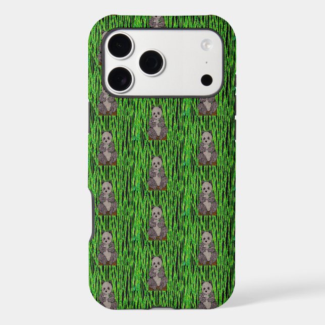 Panda (motif) - Coque d'iPhone (Verso)