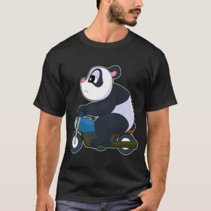 Panda Motorcycle T-Shirt