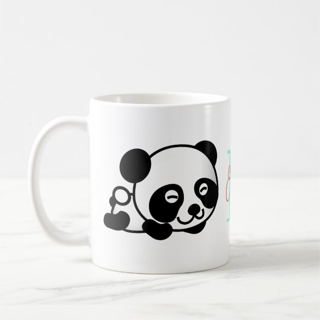 Panda Named Mug (Left)