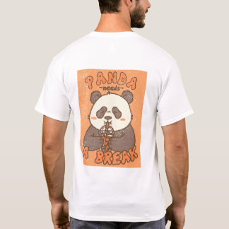 Panda Needs a Break – Vintage Retro Cute Panda  T-Shirt