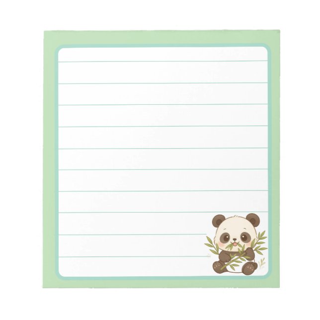 Panda Notes Blocs (Front)