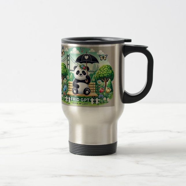 Panda of Luck Travel Mug 8 (Right)