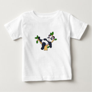 Panda on Tree Baby T-Shirt