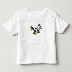 Panda on Tree Toddler T-shirt