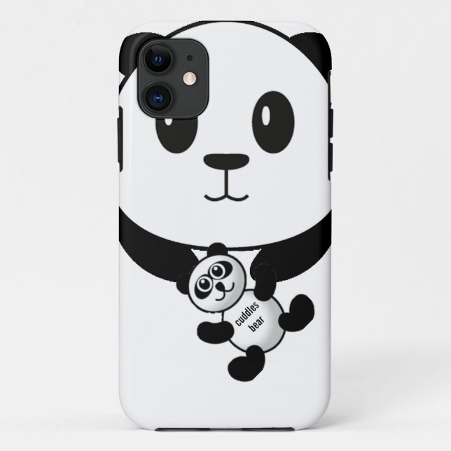 panda ours coque iphone (Dos)