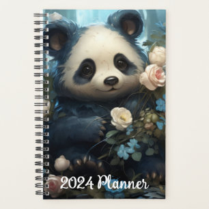 Panda Ours et Fleurs