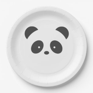 Panda Paper Plate