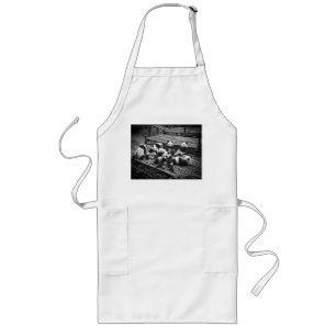 Panda Party Long Apron