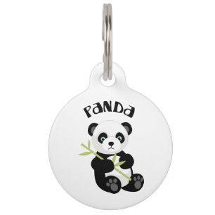 Panda Pet Tag