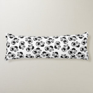 Panda Play Pattern Cotton Body Pillow