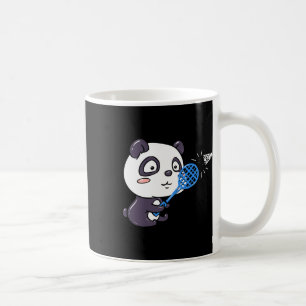 Panda Playing Badminton Getting Sweaty I Panda Bea Coffee Mug