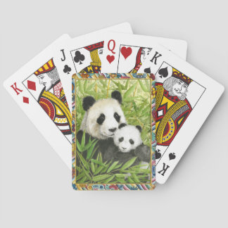 Panda playing card deck