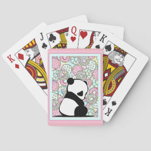 Panda Playing Cards