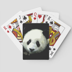 Panda Playing Cards