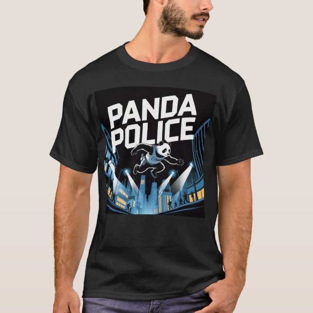 PANDA POLICE T-Shirt (Front)