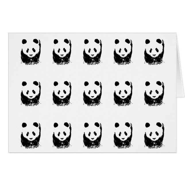 Panda Pop Art (Devant horizontal)