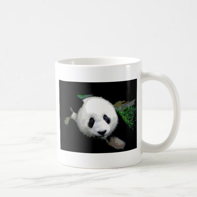 Panda Pop Art Coffee Mug (Right)