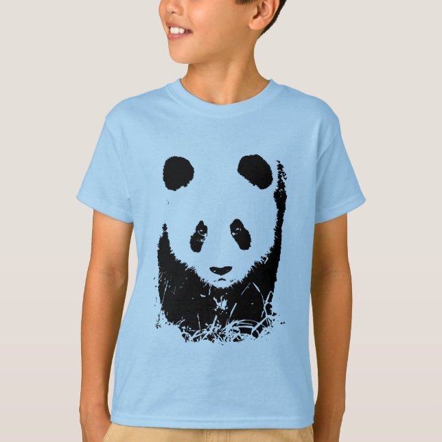 Panda Pop Art T-Shirt (Front)