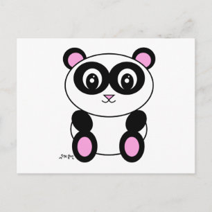 Panda Postcard