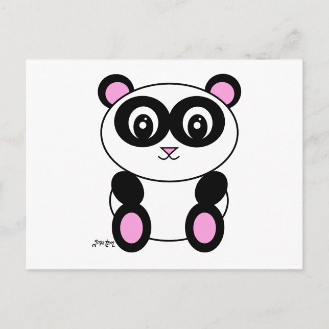 Panda Postcard (Front)