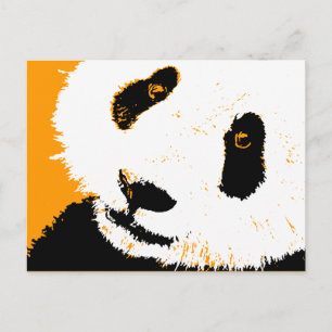 panda. postcard
