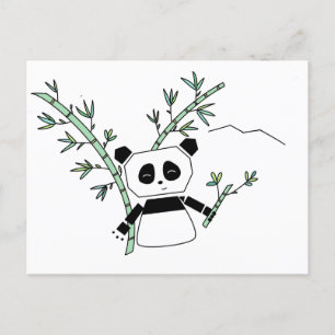 Panda Postcard