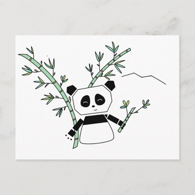 Panda Postcard (Front)
