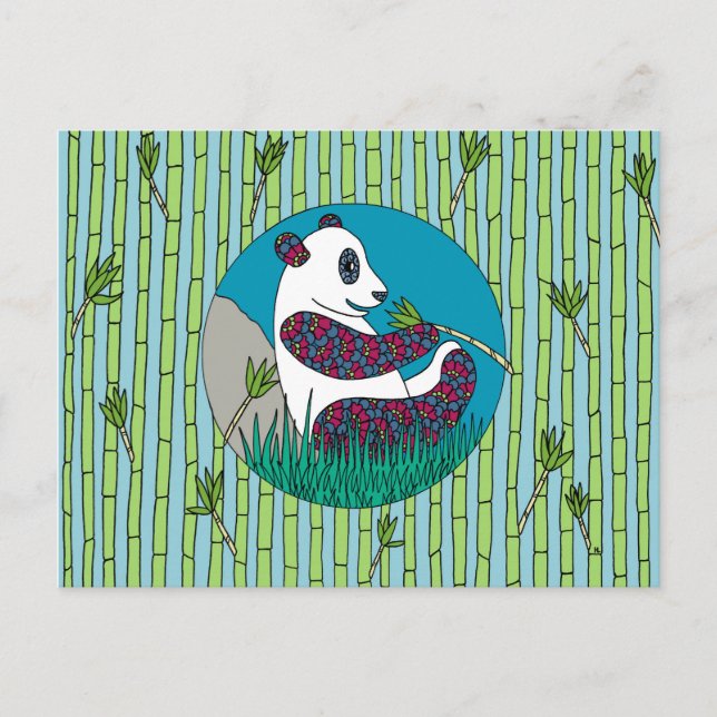 Panda Postcard (Front)