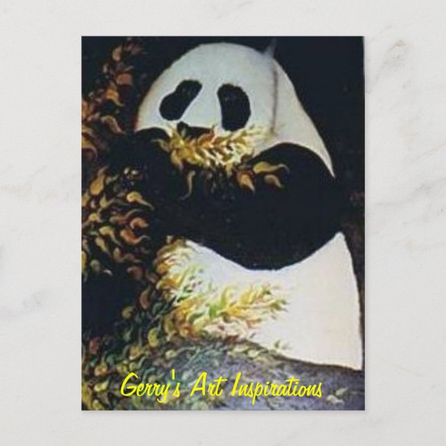 PANDA POSTCARD (Front)
