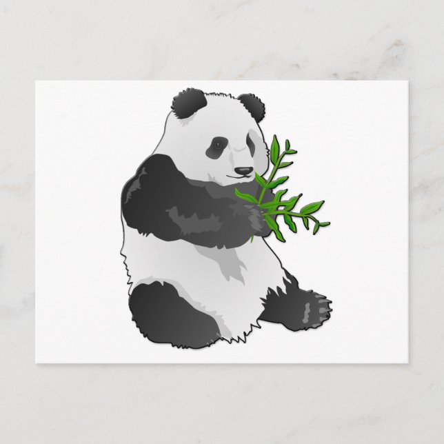 Panda Postcard (Front)