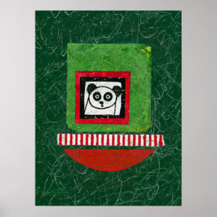 Panda Poster non préparé Poster Wall Art