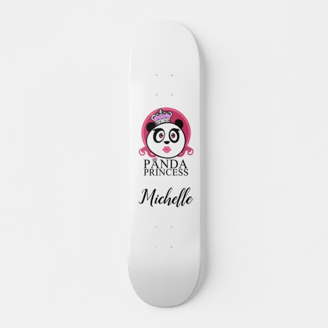 Panda Princess Skateboard (Front)