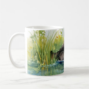 Panda Relaxing In Garden Animal Fun Happy Cool Tim Coffee Mug