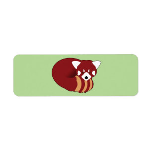 Panda rouge