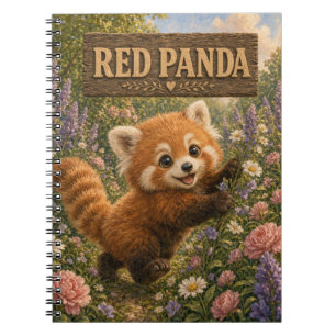Panda roux bébé mignon livre d'histoires nurserie