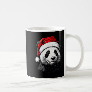 Panda Santa Hat Funny Panda Lovers Christmas Xmas  Coffee Mug