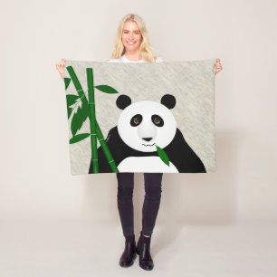Panda Small Fleece Blanket