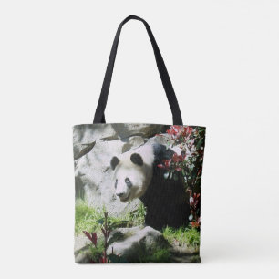 Panda Smile - I Iove Pandas Tote Bag