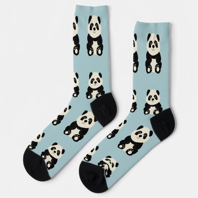 Panda Socks (Left)