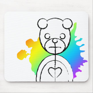panda splatz. mouse pad