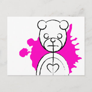 panda splatz. postcard