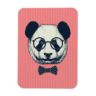 Panda Stripes Magnet