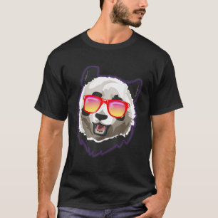 Panda Sunglasses Panda Bear Sunglasses T-Shirt