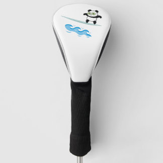 Panda Surfing Golf Head Cover
