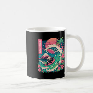 Panda Surfing Japanese Wave Great Wave _6 Coffee Mug