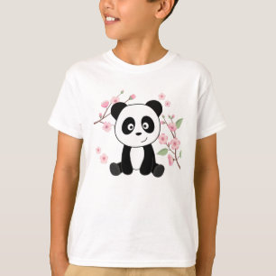 Panda Sweet Animals For Children Kawaii Pandas T-Shirt