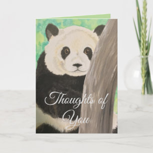 Panda, Thoughts of You Card